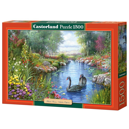 Toys Puzzle 1500 Pezzi - Black Swans, Andres Orpinas