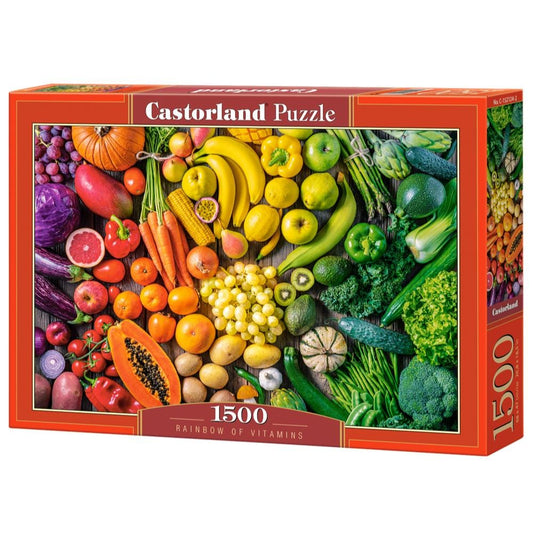 Toys Puzzle 1500 Pezzi - Rainbow of Vitamins