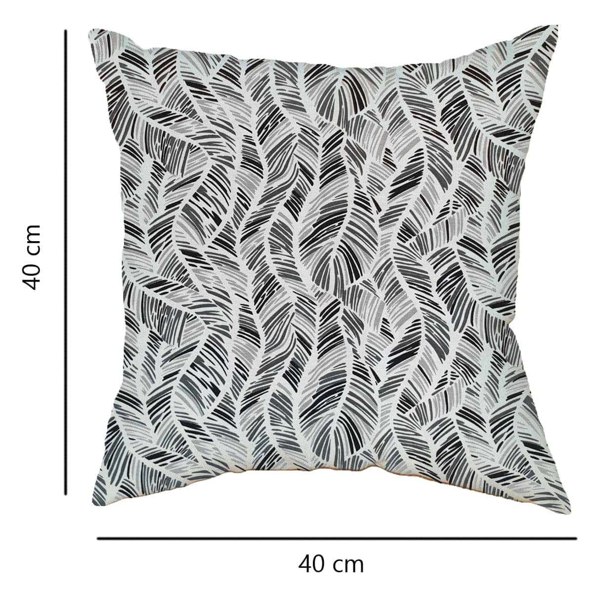 Bricocenter ELGA GREY CUSHION 40X40 CM