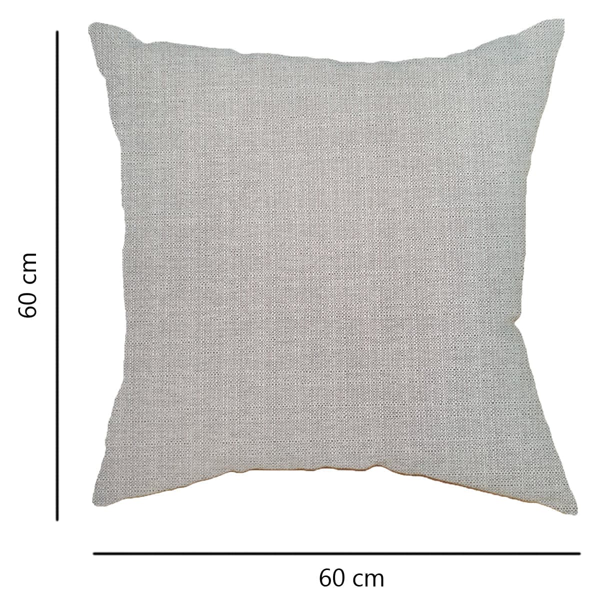 CUSHION ILIZIA LIGHT GREY 60X60 CM
