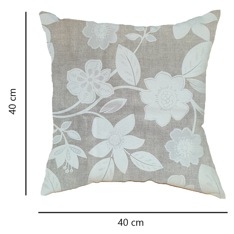 ONASIS WHITE CUSHION 40X40 CM
