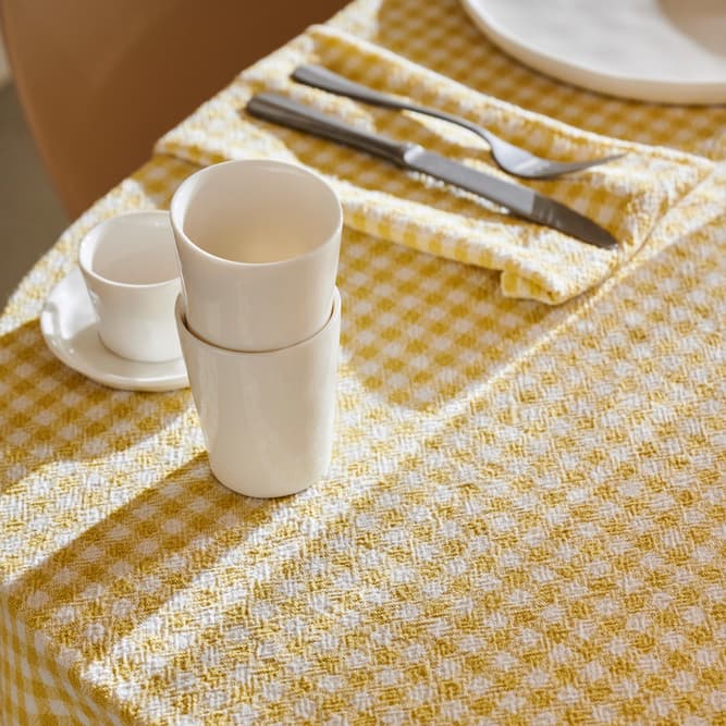 Casa VICHY Yellow napkin