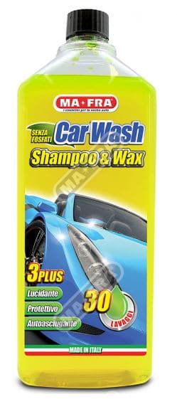 CAR WASH SHAMPOO WITH WAX 1L MA-FRA - best price from Maltashopper.com BR490000708