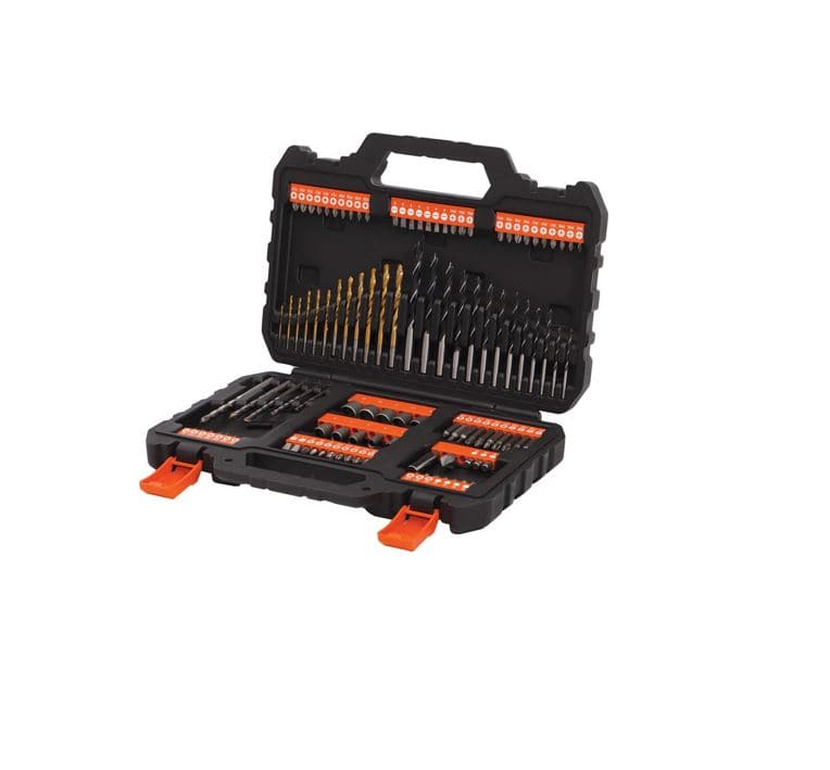 TITANIUM SET 109 PIECES FOR DRILLING AND SCREWING