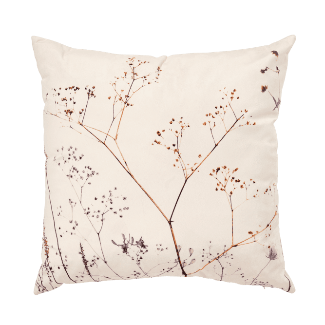 GYPSO White cushion W 45 x L 45 cm