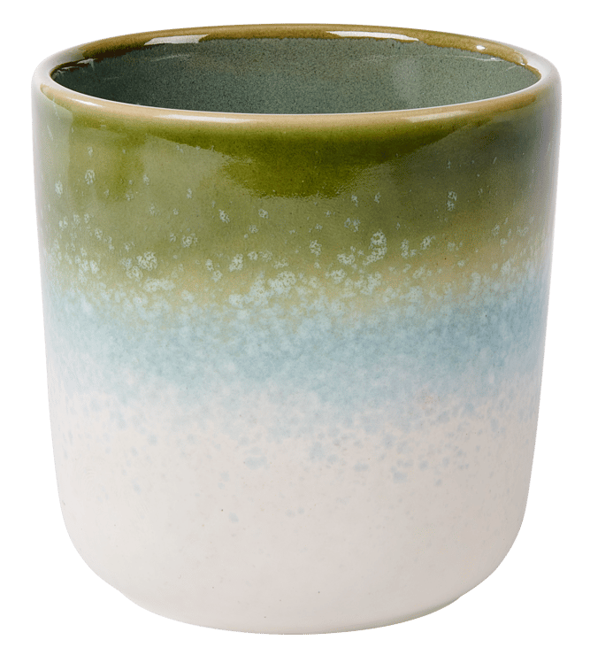 JESSIE GREEN Handleless mug green - best price from Maltashopper.com CS680358