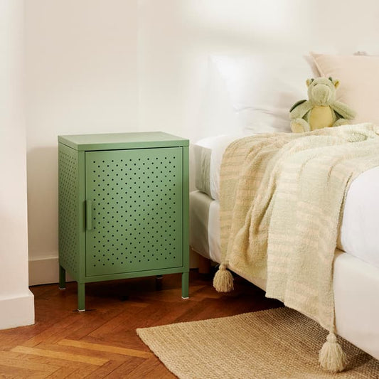 LASSE Green bedside table - best price from Maltashopper.com CS689500