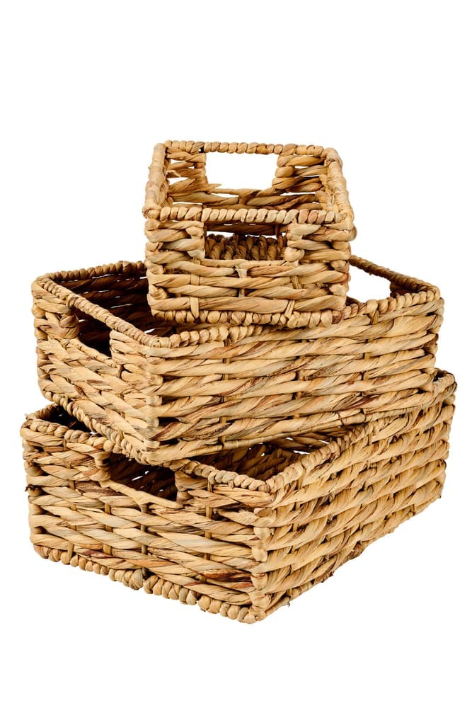 JONI Baskets natural drawer H 11 x W 29 x D 19 cm - best price from Maltashopper.com CS673071