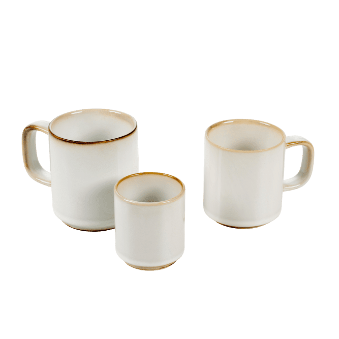 MINERAL MARBLE White espresso cup H 6.6 cm - Ø 6 cm - best price from Maltashopper.com CS666652