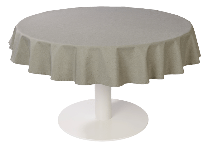 Casa RECYCLE TABLECLOTH Ø160 OLIV