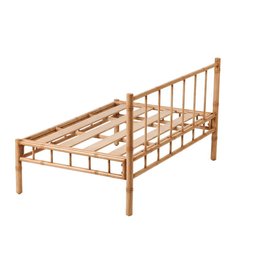 Bamboo-look lounge bench - best price from Maltashopper.com CS678951