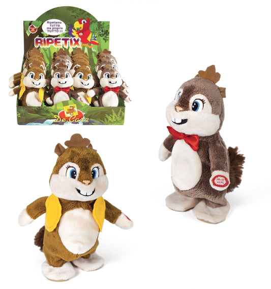 Toys RIPETIX RUDY SQUIRREL H20CM DISP 16PZ