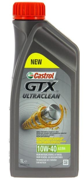 CASTROL GTX ULTRACLEAN 10W40 A3/B4 E4 ENGINE OIL 1L