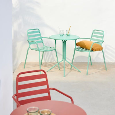 LIVA Turquoise bistro chair - best price from Maltashopper.com CS678790