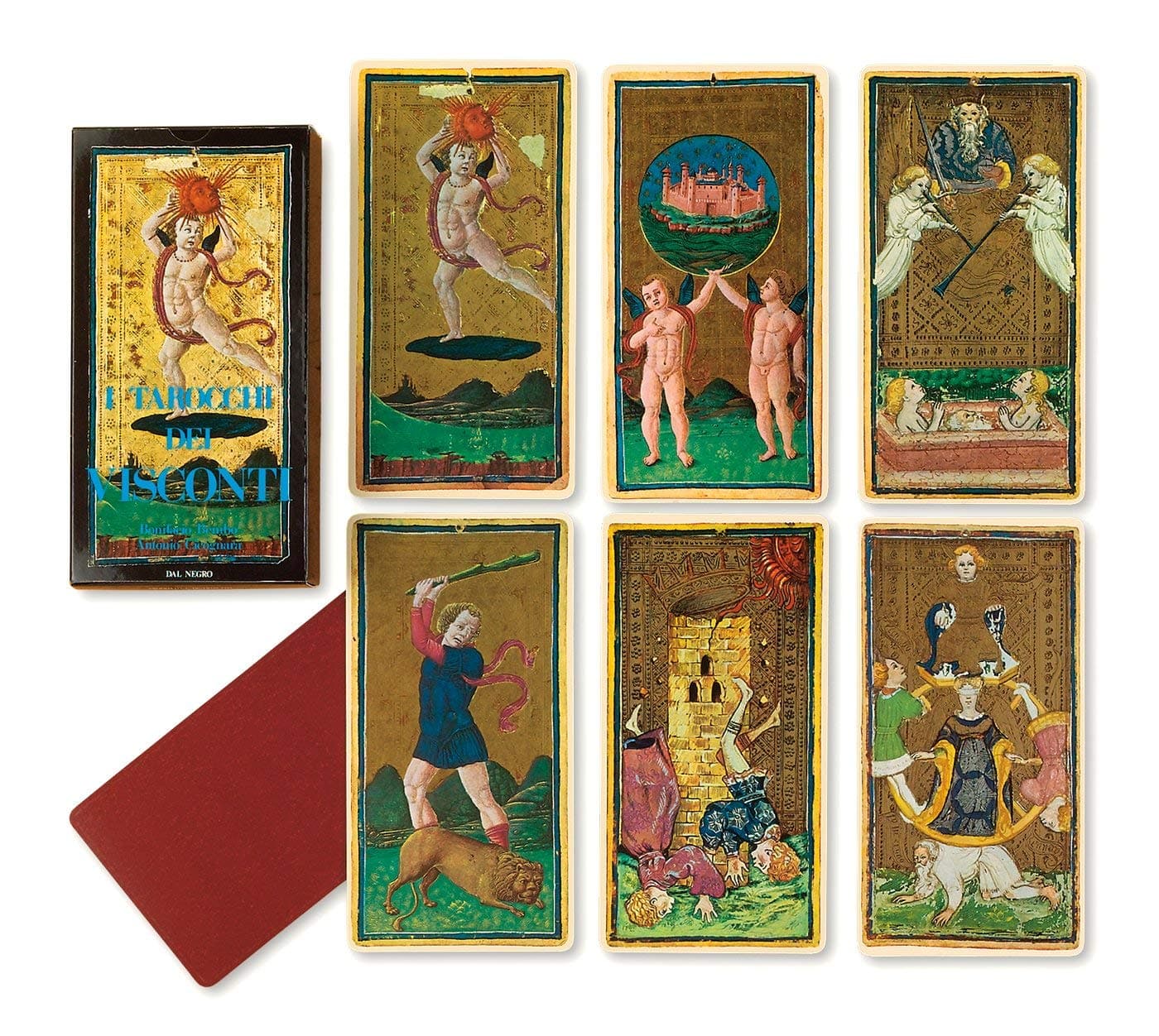 Tarot Format Cards - The Visconti Tarot