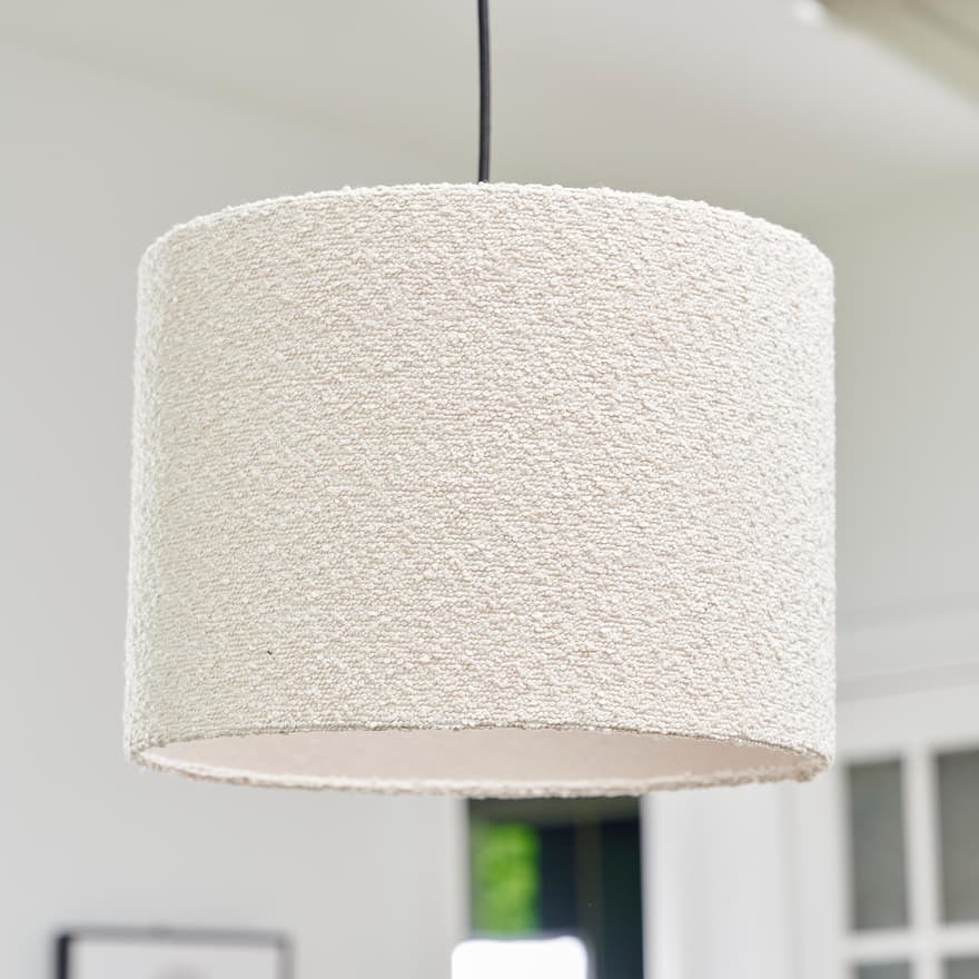 KREPI White lampshade H 25 cm - Ø 35 cm - best price from Maltashopper.com CS674576