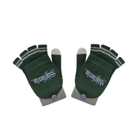 Harry Potter - Fingerless Gloves / Slytherin Mittens