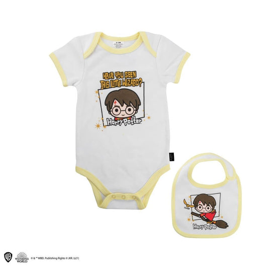 Harry Potter - Baby Bodysuit with Bib: Mini Wizard