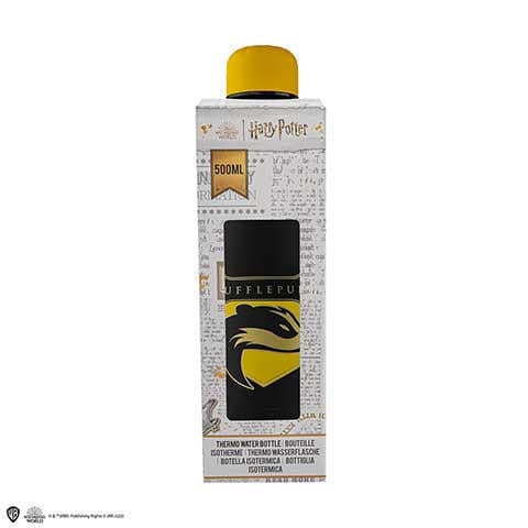 Isothermal Bottle Hufflepuff Emblem Harry Potter