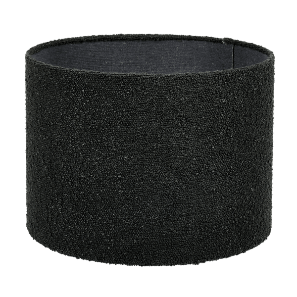 KREPI Black lampshade, H 25 cm - Ø 35 cm