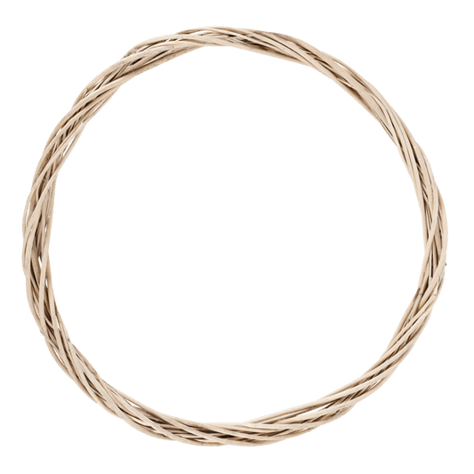 WILLOW Natural garland D 4 cm - Ø 60 cm - best price from Maltashopper.com CS674786