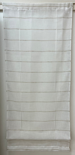 Diana net curtain, beige, 58x230 cm