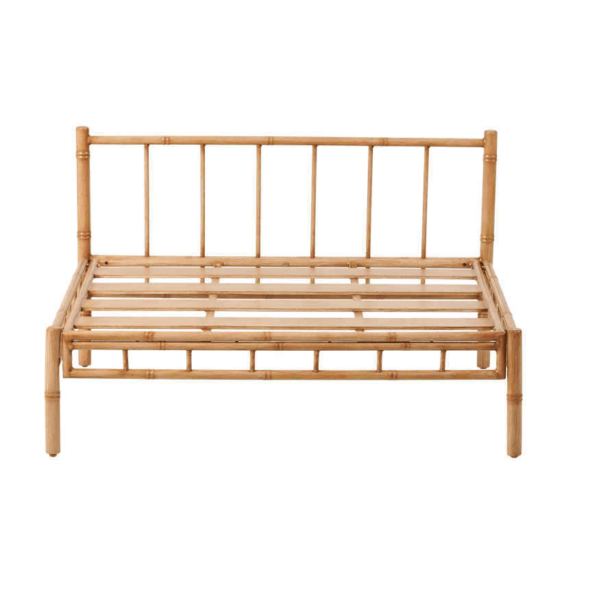 Bamboo-look lounge bench - best price from Maltashopper.com CS678951