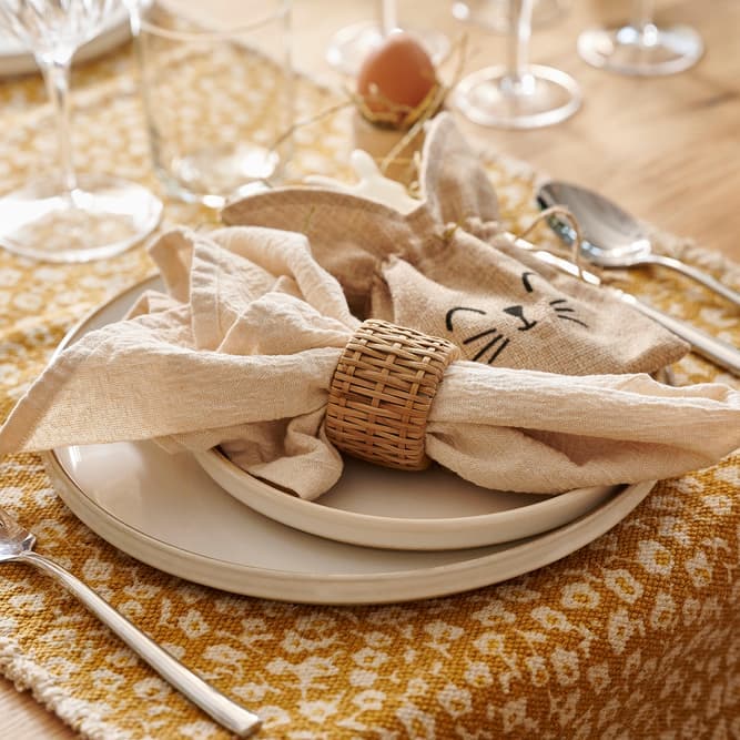 ELBA Beige napkin - best price from Maltashopper.com CS678440