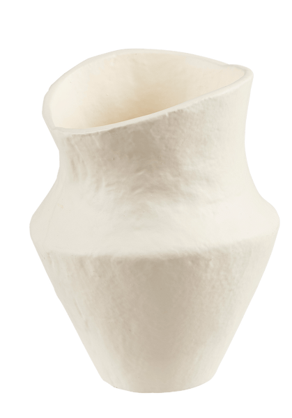 PAMPLONA VASE CREME 15 CM