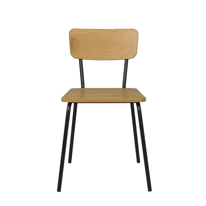 BRODY Natural dining chair, H 75 x W 46,5 x D 52,5 cm