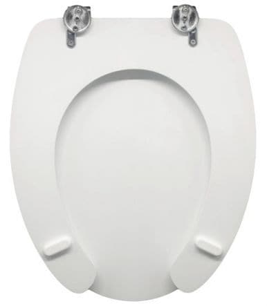 SAGITTARIO DISABLED TOILET SEAT OPEN WHITE