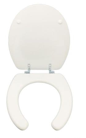 SAGITTARIO DISABLED TOILET SEAT OPEN WHITE