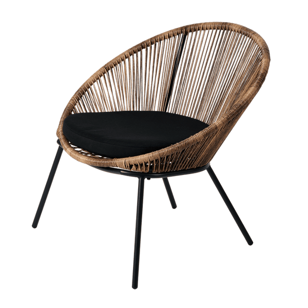 PAPAYO LOUNGE CHAIR NATURAL