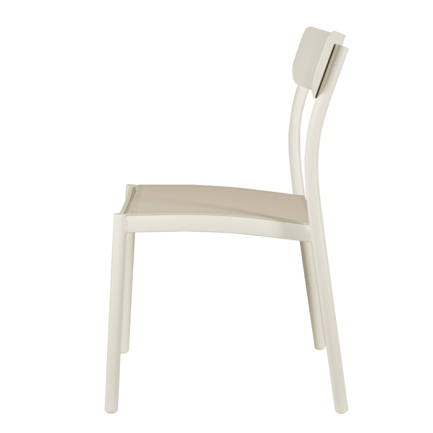 MAVAS Stackable chair white - best price from Maltashopper.com CS689220