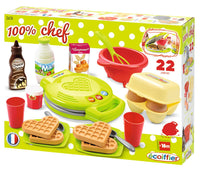 100% Chef Waffle Plate 22 pcs