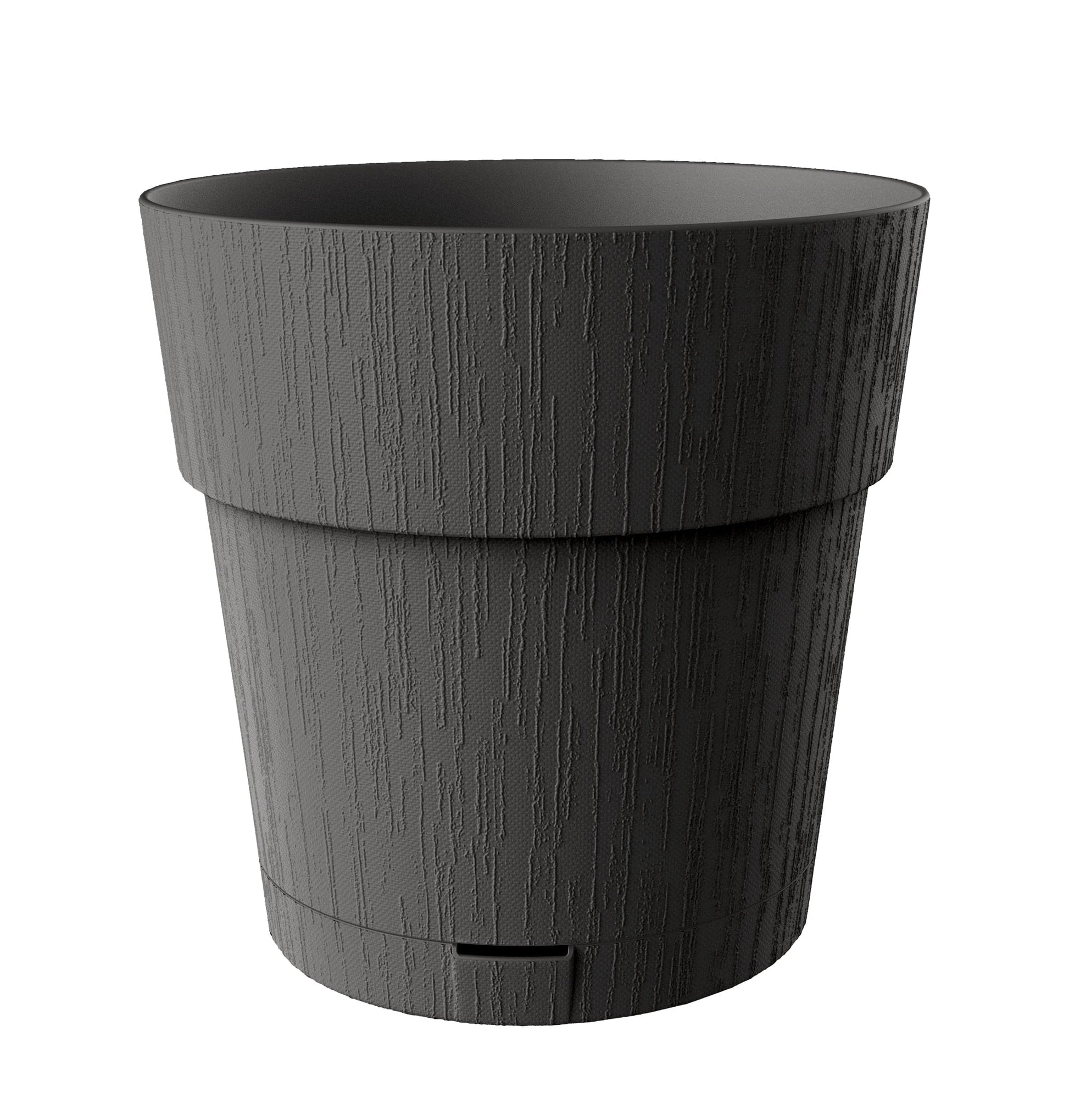 ETHICA VASE W/WATER CONSERVATION D25 GRAPHITE