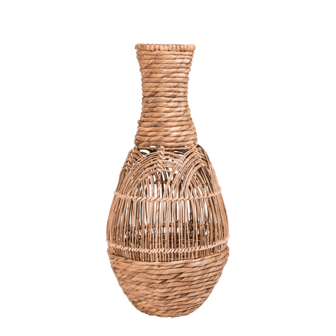 BORNEO Natural vase H 66.5 cm - Ø 31 cm - best price from Maltashopper.com CS611177