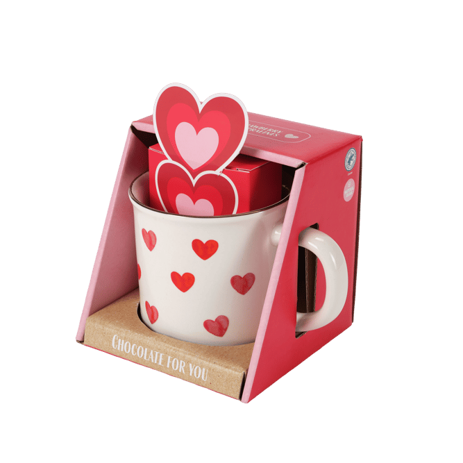 Casa LOVELY Gift set white, red