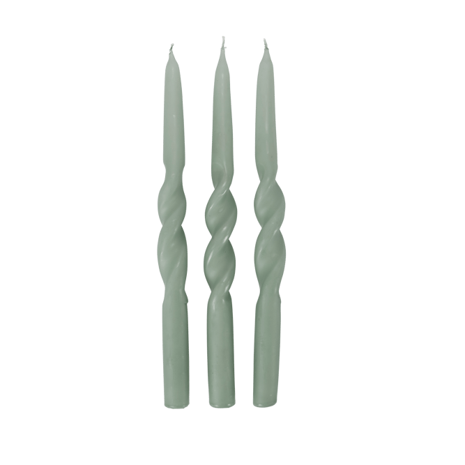 SPIRAL Green spiral candle - best price from Maltashopper.com CS688891