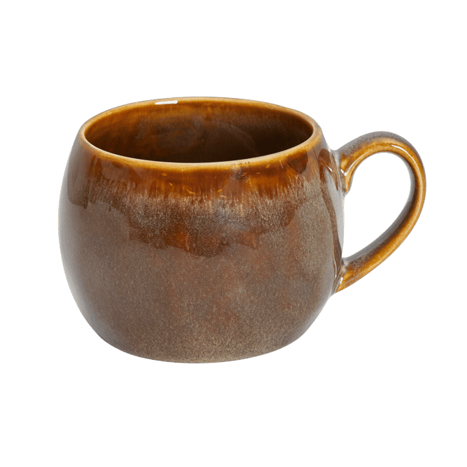 COZY Mug brown H 6.8 cm - Ø 8 cm - best price from Maltashopper.com CS673232
