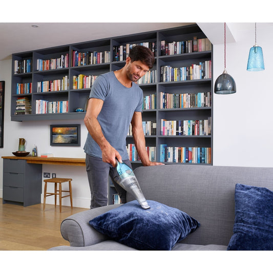 DUSTBUSTER POWER 7.2V, BLACK+DECKER, WITH EXTENDABLE NOZZLE AND ACCESSORIES