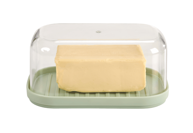 CUISINO Green butter dish, mint - best price from Maltashopper.com CS687197