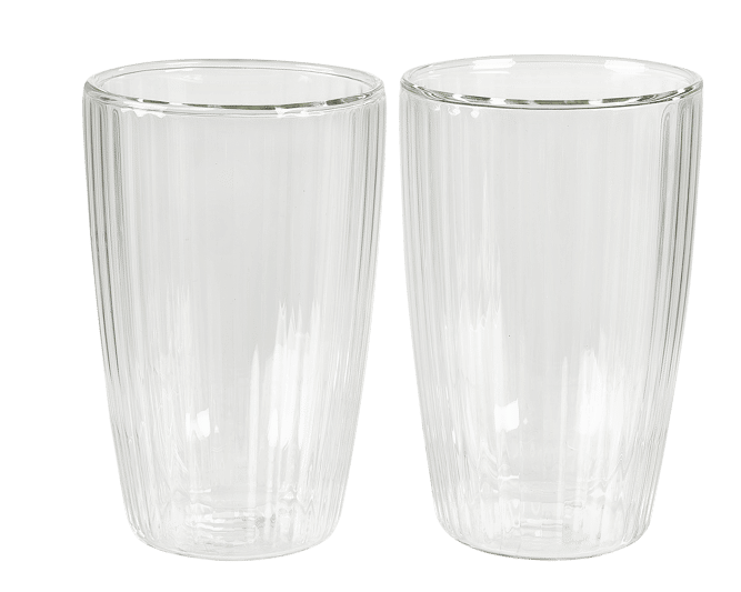 PAUSA Glasses 2nd wall set of 2 transparent - best price from Maltashopper.com CS682549