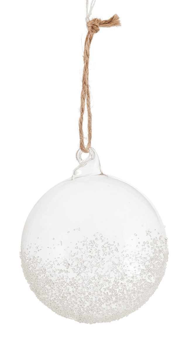 SPRINKLE Transparent Christmas ballØ 8 cm