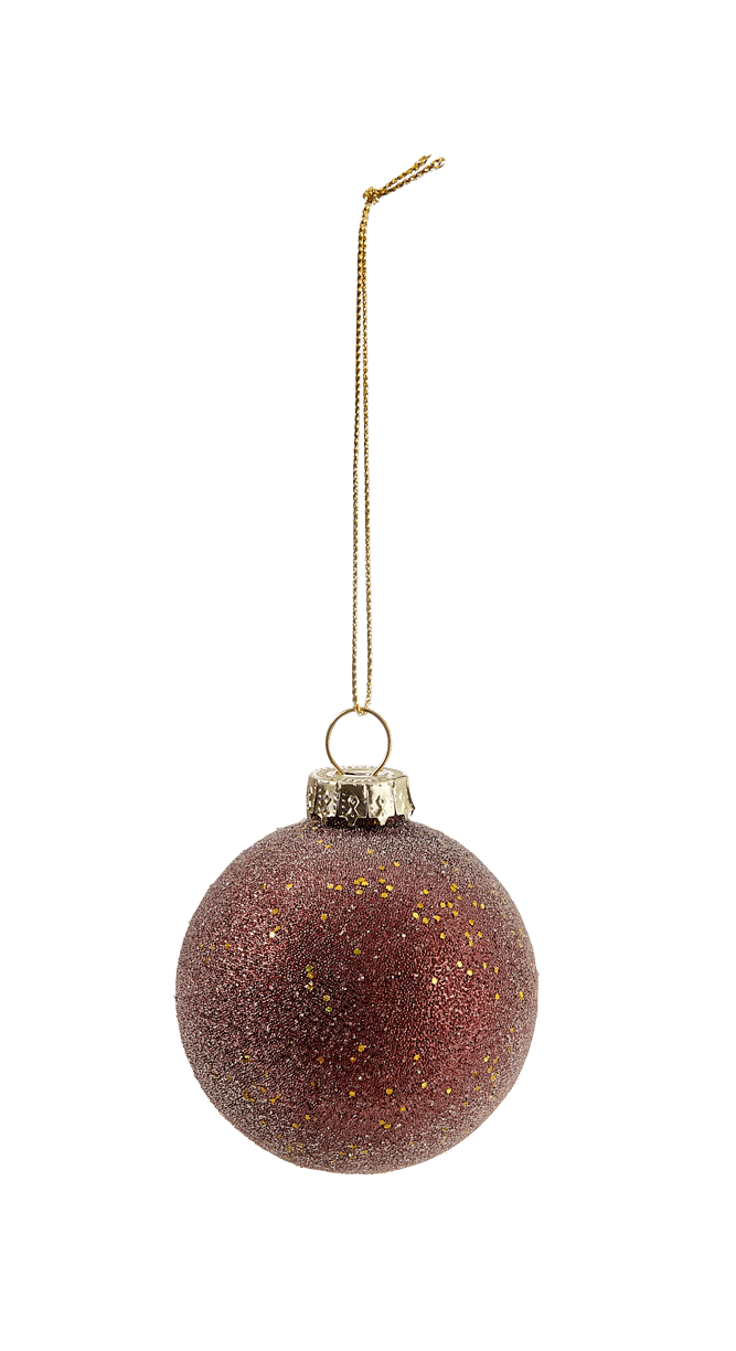 RORY Brown Christmas ballØ 6 cm - best price from Maltashopper.com CS676284