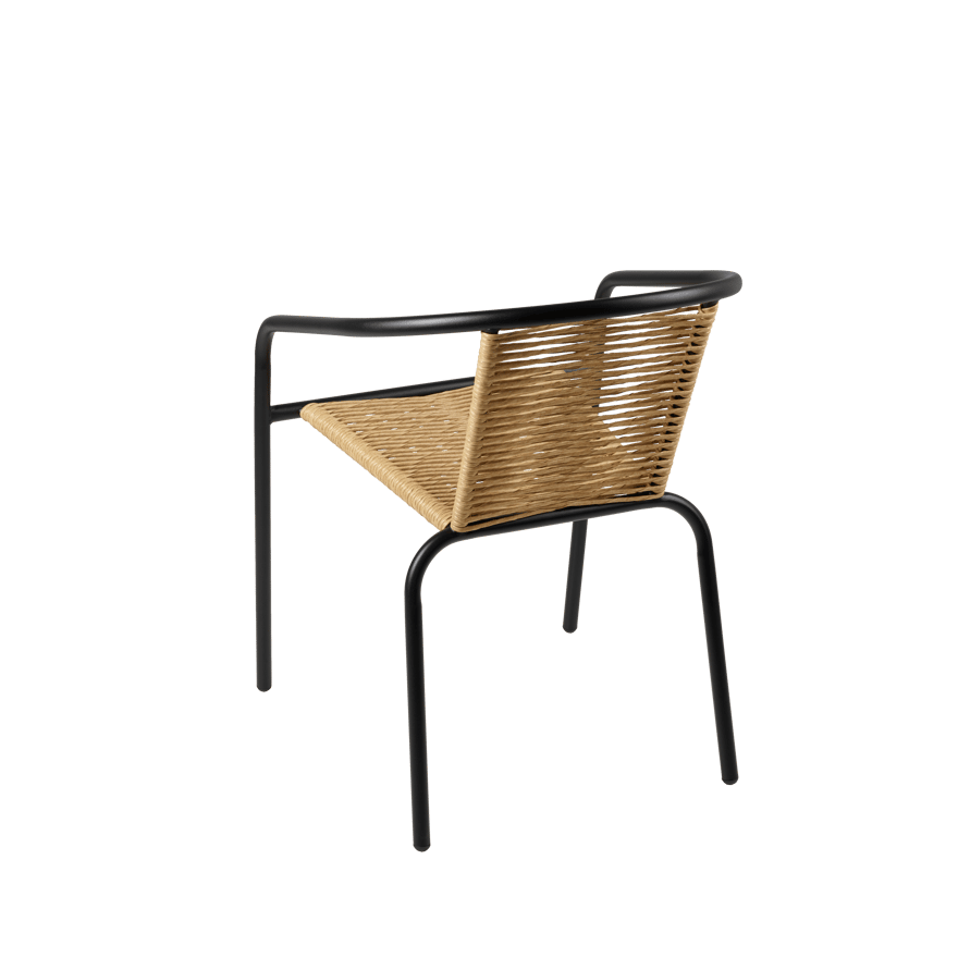 VERONA Natural stackable chair - best price from Maltashopper.com CS688443