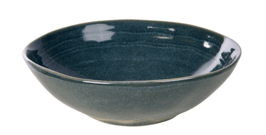 EARTH CLOUD Blue deep plate, H 6,4 cm - Ø 20 cm