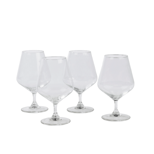 AFTER DINNER Cognac glass set of 4 transparent - best price from Maltashopper.com CS687085