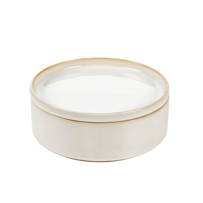 MINERAL MARBLE White bowl H 6,5 cm - Ø 20 cm - best price from Maltashopper.com CS666687