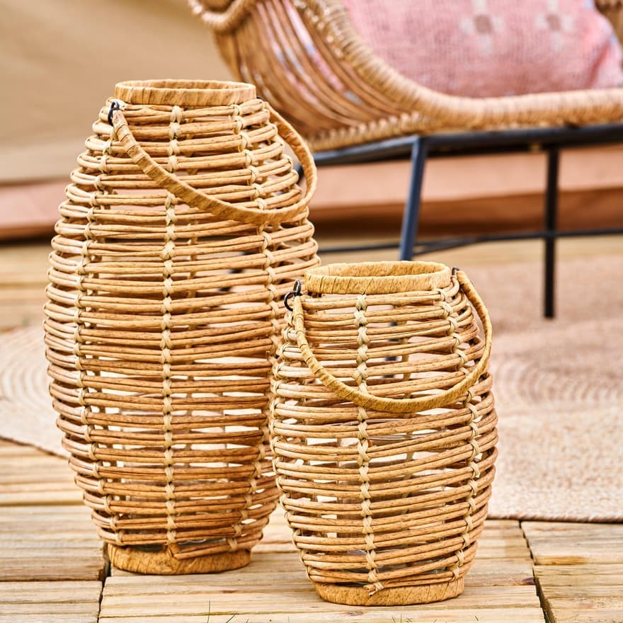 Casa ELLIPS LANT. NAT. 45CM OUTDOOR